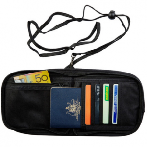 Waist and neck pouch